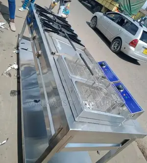 Stainless Steel Combined Commercial Cooking Unit