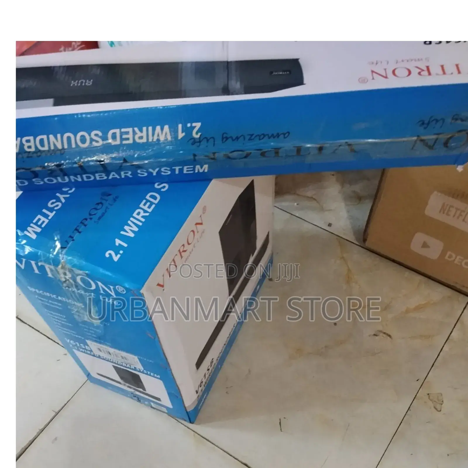 Vitron V61sb 2.1 Soundbar System – Deep Bass, Bluetooth, Usb