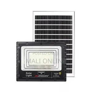 Jd-8500l 500w Solar Floodlight Original Metal Casing Security Light