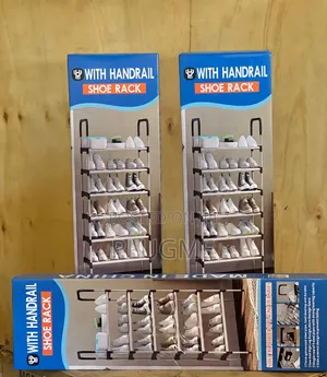 7 Layers Executive Shoe Rack With Hand Rail