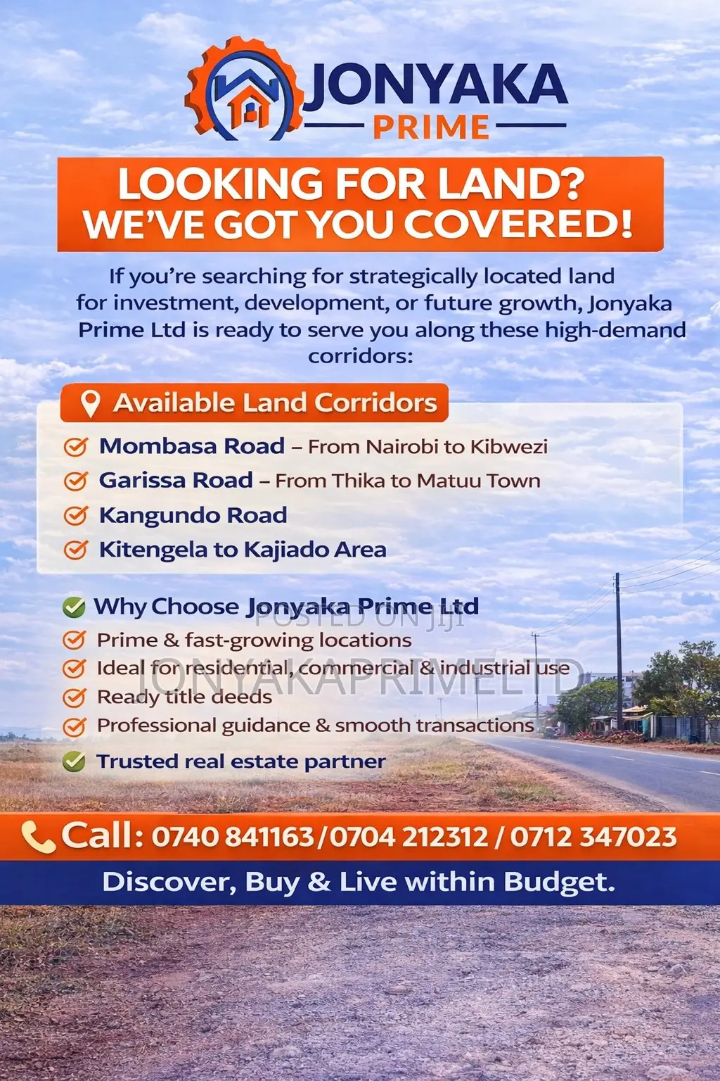 Affordable Parcels Of Land