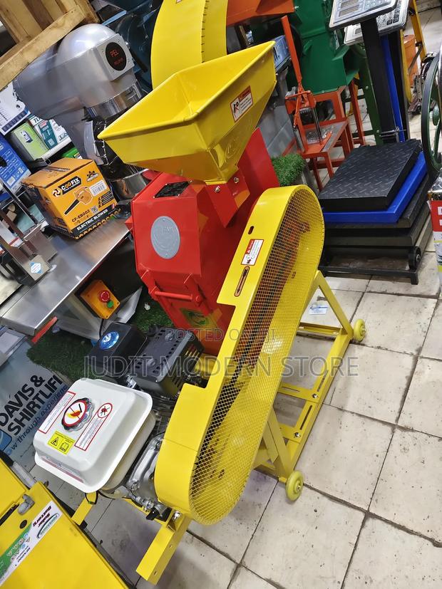 Animal Feed Chopper Powered With Engine - thumbnail 2