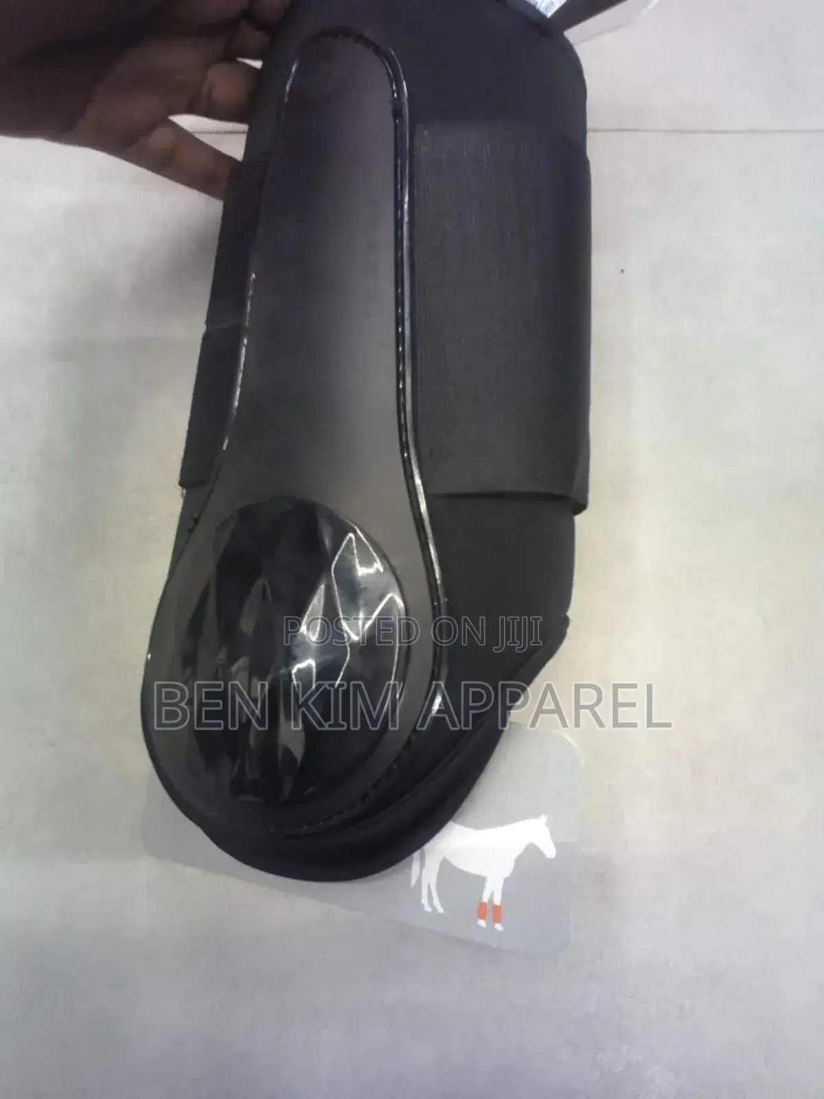 Horse and Pony Riding Tendon Boots Black Fs, Ps SND Cs Sizes.