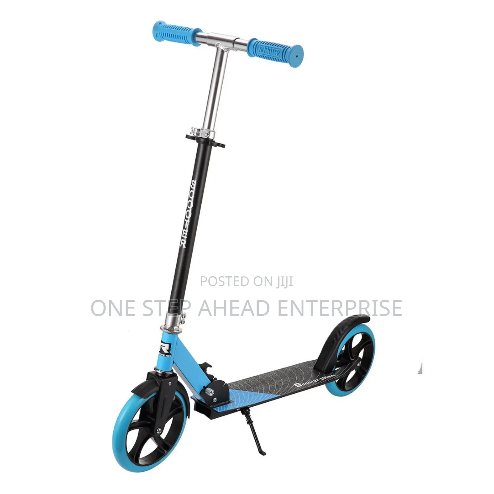 Blue Kids Scooter Adjustable Height (8yrs to 15yrs)