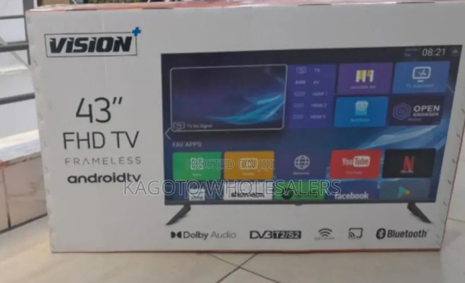 Vision 43inch Smart Tv