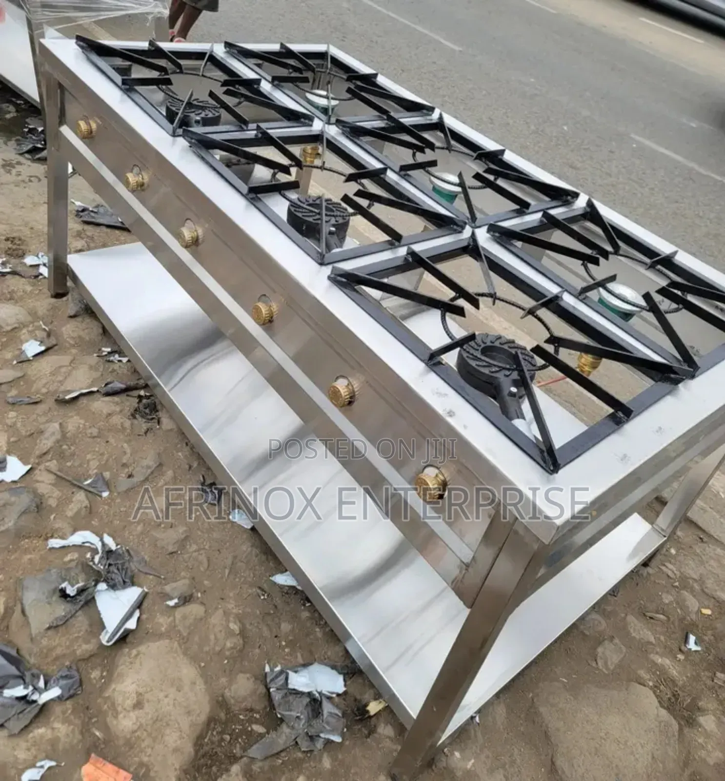 Stainless Steel Gas Cooker