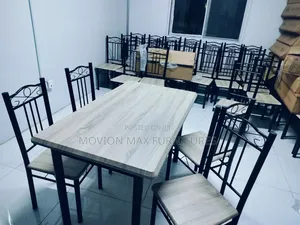 Wooden Metallic Dinning Table