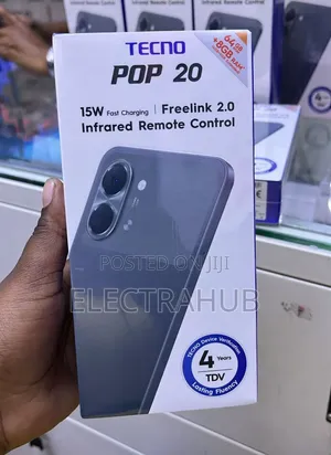 New Tecno Pop 20 64 GB Gray