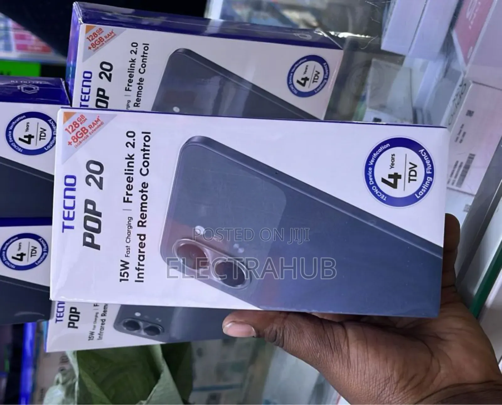 New Tecno Pop 20 64 GB Gray