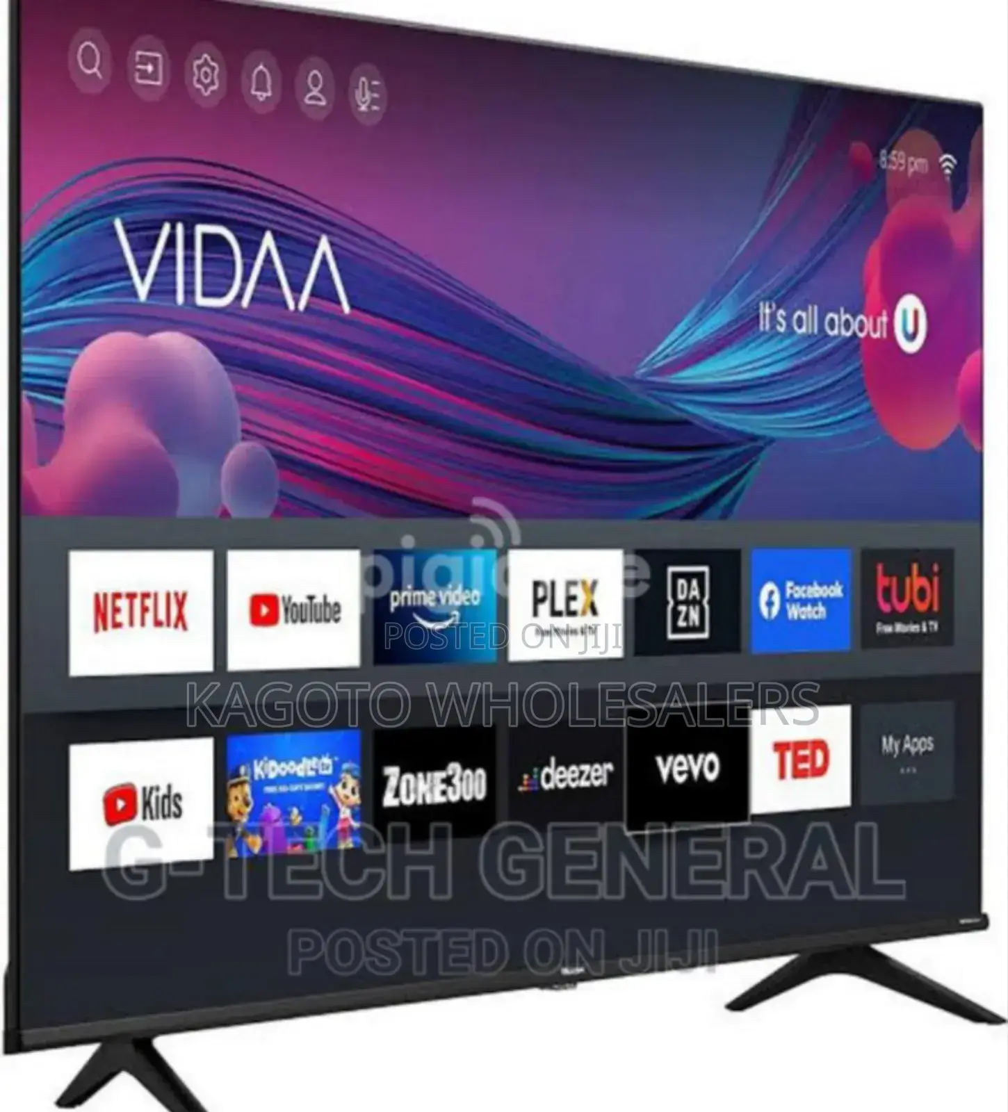 Vision 50inch Vidaa Smart Tv
