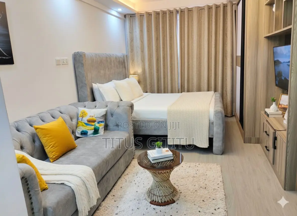 Luxury Studio Kilimani | Secure | Near Nairobi CBD Yaya Centre |
