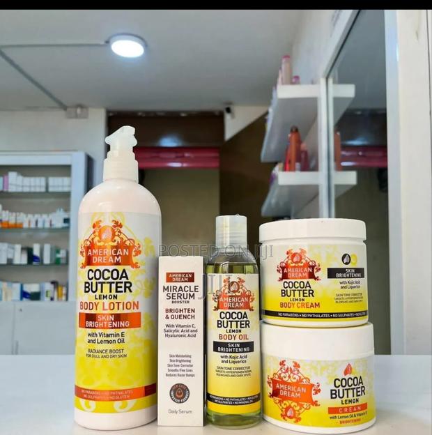 American Dream Coco Butter Lemon Skincare Set