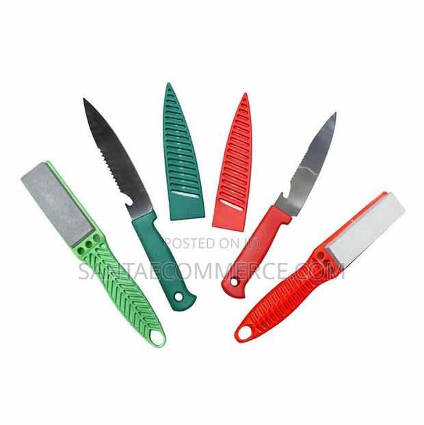 Knife and Free Knife Sharpening Stone