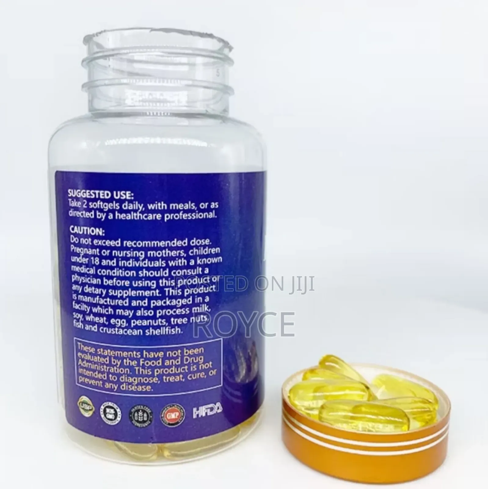 Fish Oil Omega 3 Softgels - Triple Strength