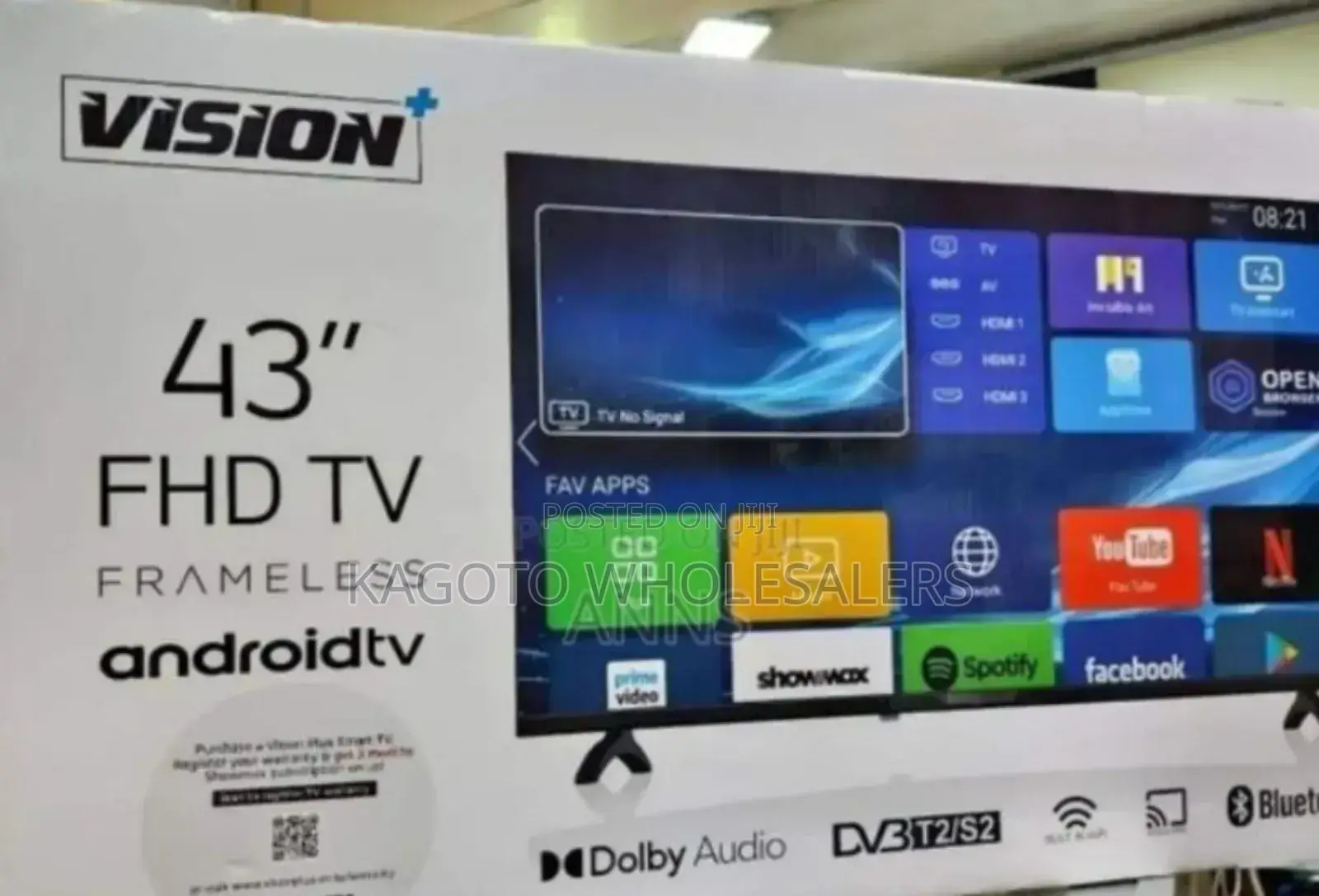 Vision 43inch Vidaa Smart Tv