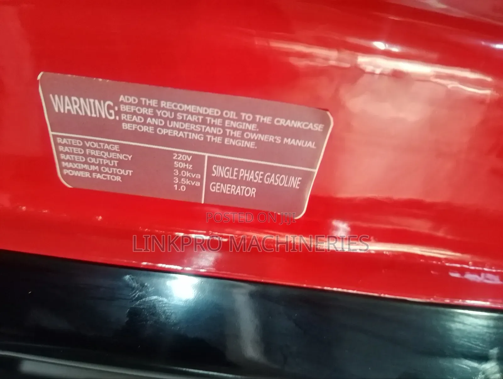 3.5kva Honda Petrol Generator