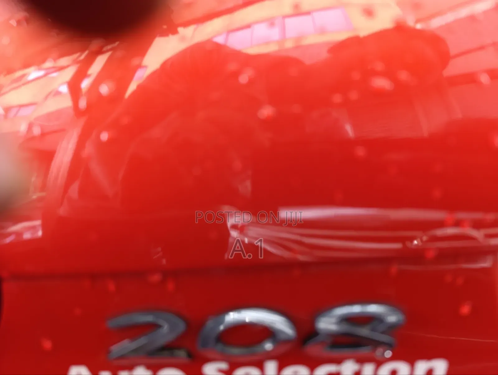 Peugeot 208 2018 Orange