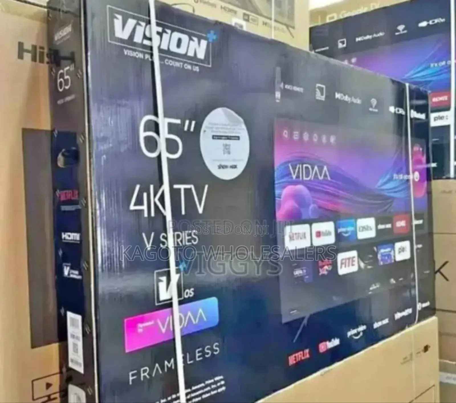 Vision 65inch Vidaa Smart Tv