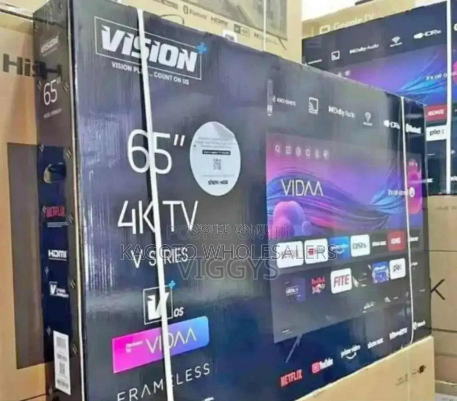 Vision 65inch Vidaa Smart Tv