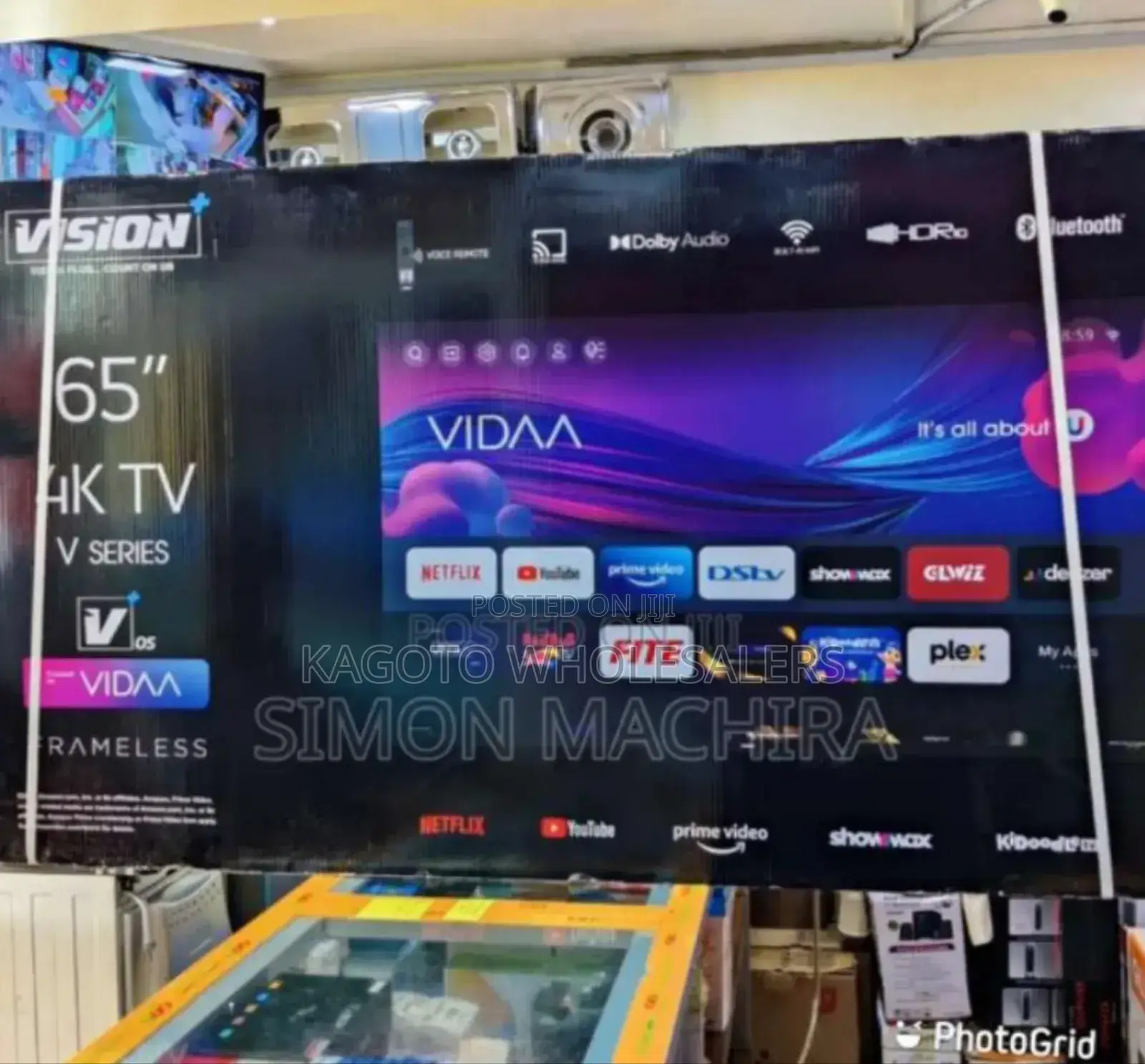 Vision 65inch Vidaa Smart Tv
