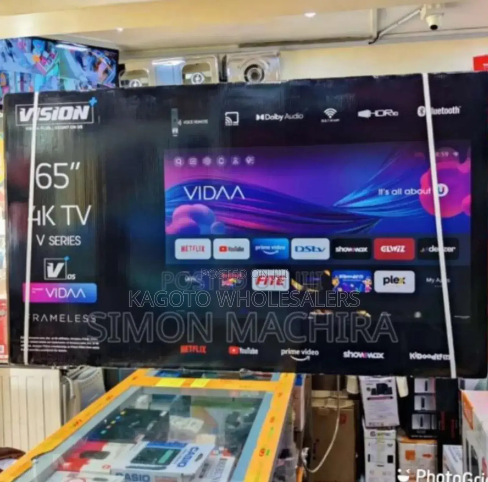 Vision 65inch Vidaa Smart Tv