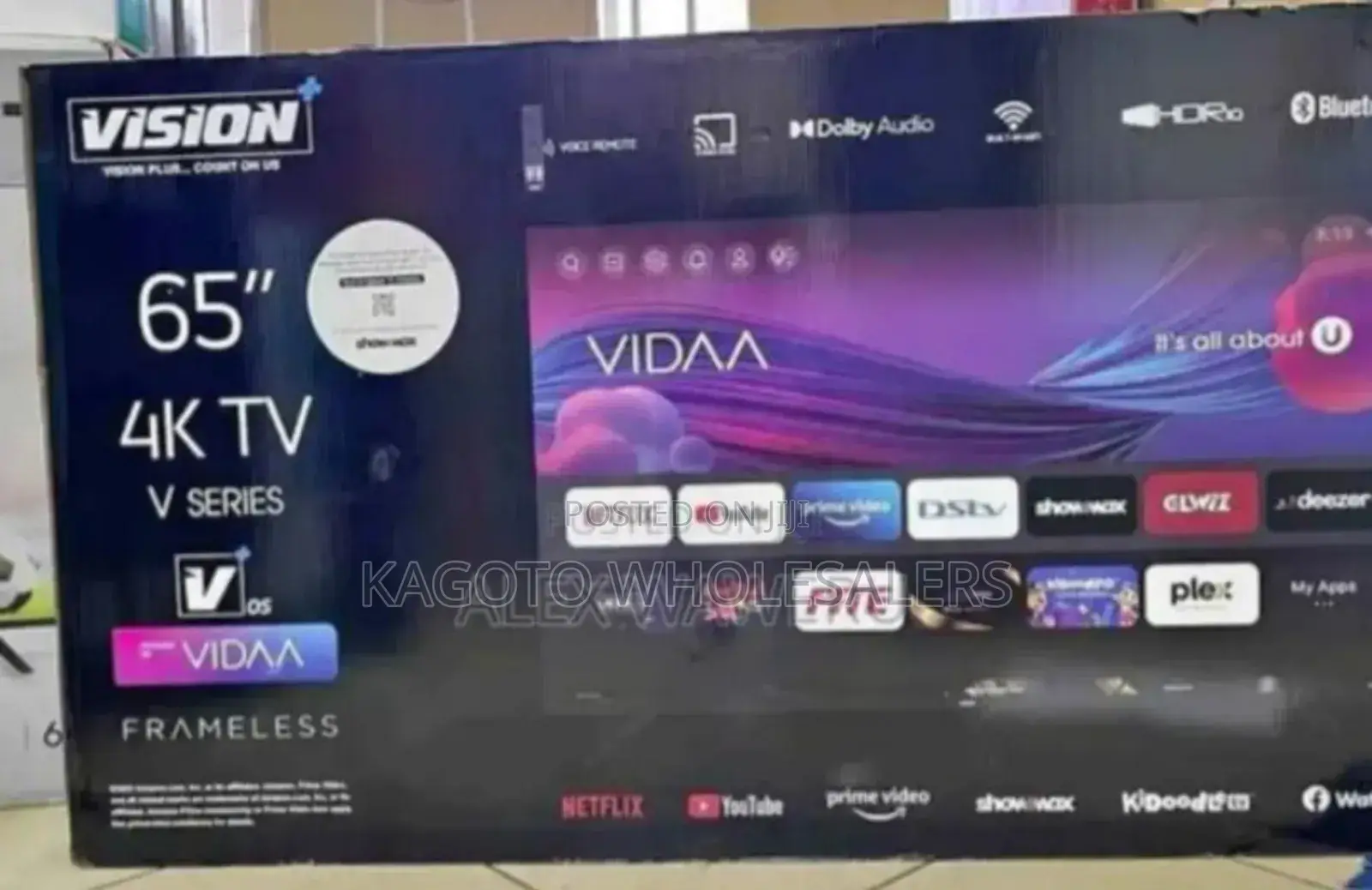 Vision 65inch Vidaa Smart Tv