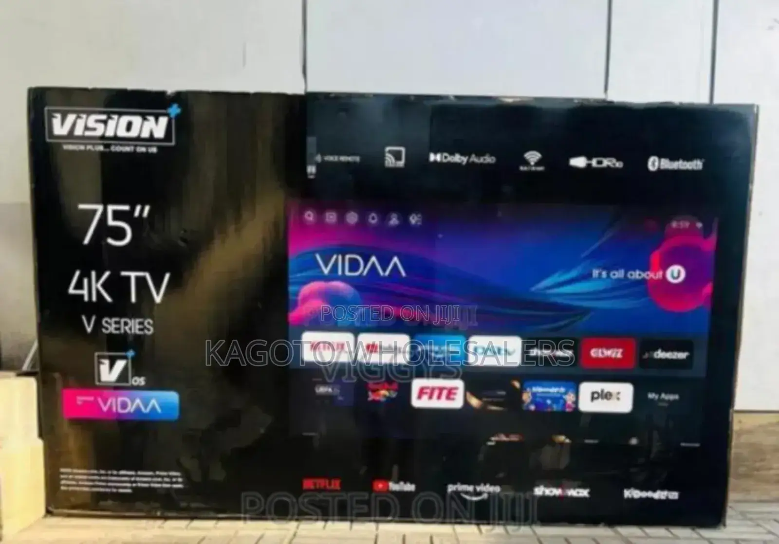 Vision 75inch Vidaa Smart Tv