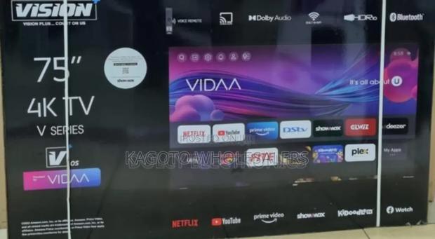 2vision 75inch Vidaa Smart Tv