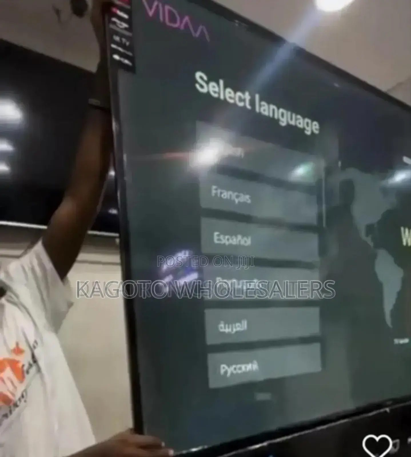 Vision 75inch Vidaa Smart Tv