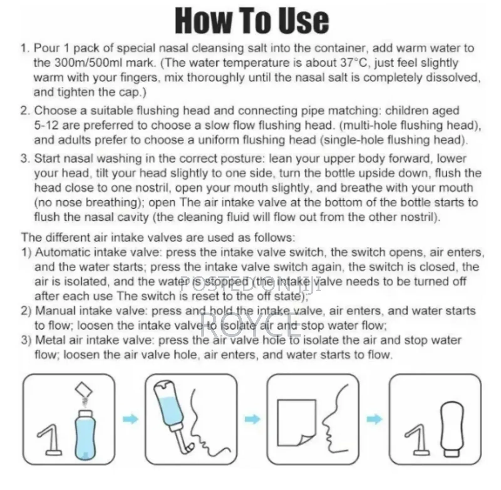 Automatic Nasal Irrigator