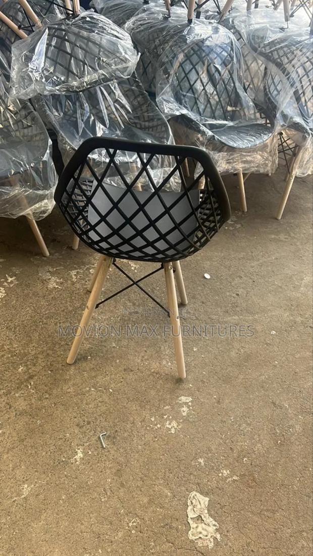 Black Chairs Mesh Chairs - main view