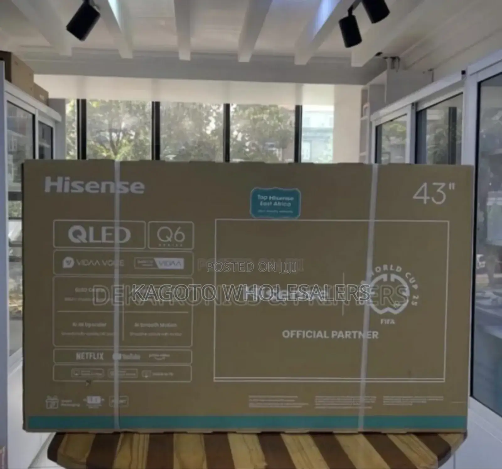Hisense 43inch Qled Smart Tv