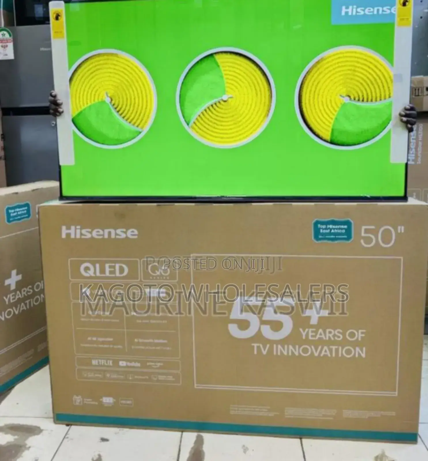 Hisense 50inch Qled Smart Tv