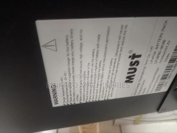 5kw 51.2v Must Lithium Batteries - thumbnail 3