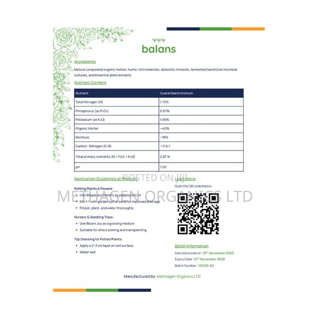 Bloom Joy Fertiliser - 25kg Bag - thumbnail 7