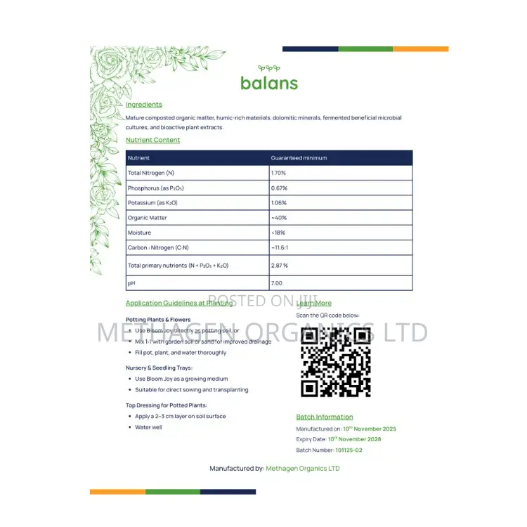 Bloom Joy Fertiliser - 25kg Bag