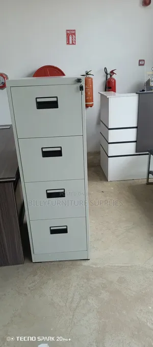Four Drawers Metallic Cabinet