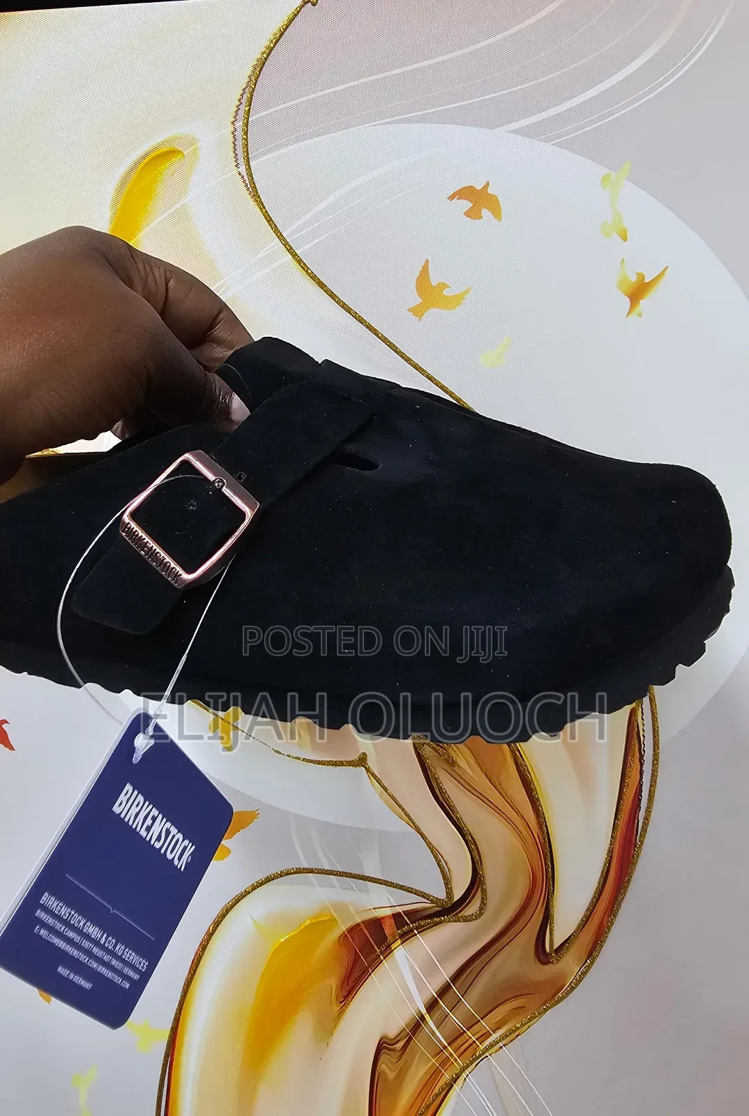 Birkenstock Boston Classic Suede Clogs - Black
Quality