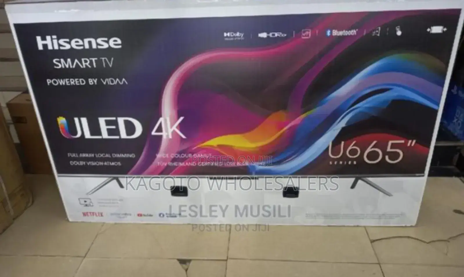 Hisense 65inch Qled Smart Tv