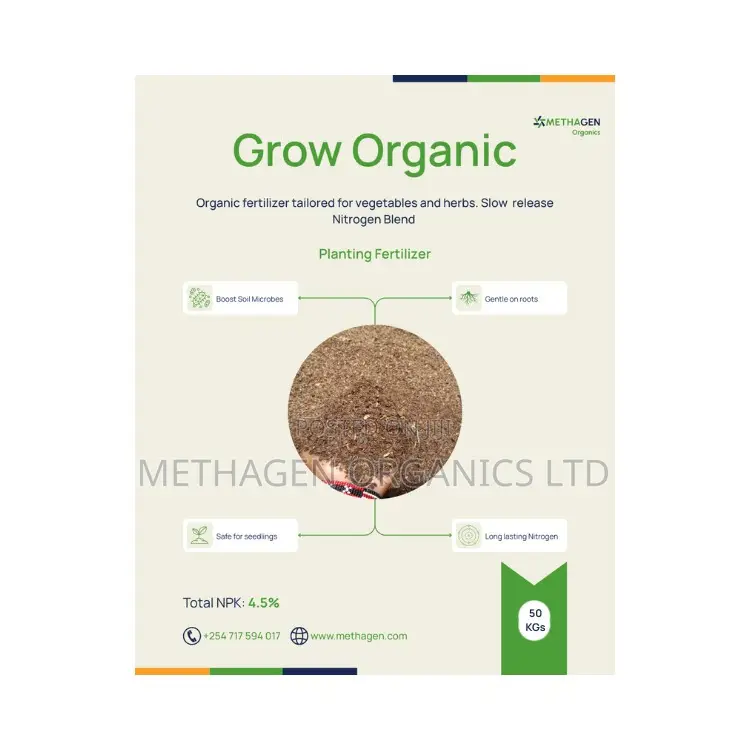 Grow Organic Fertilizer - 25 Kg Bag