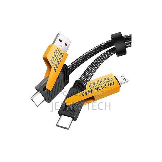 Original 4*1 Usb a/Usb C to Type-C and Lightning Charging Cable With 6 - main view