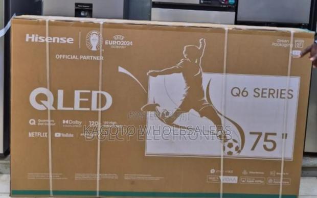 Hisense 75inch Qled Smart Tv - main view
