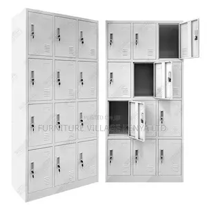 Office Cabinet; 12-locker Steel Office Cabinet