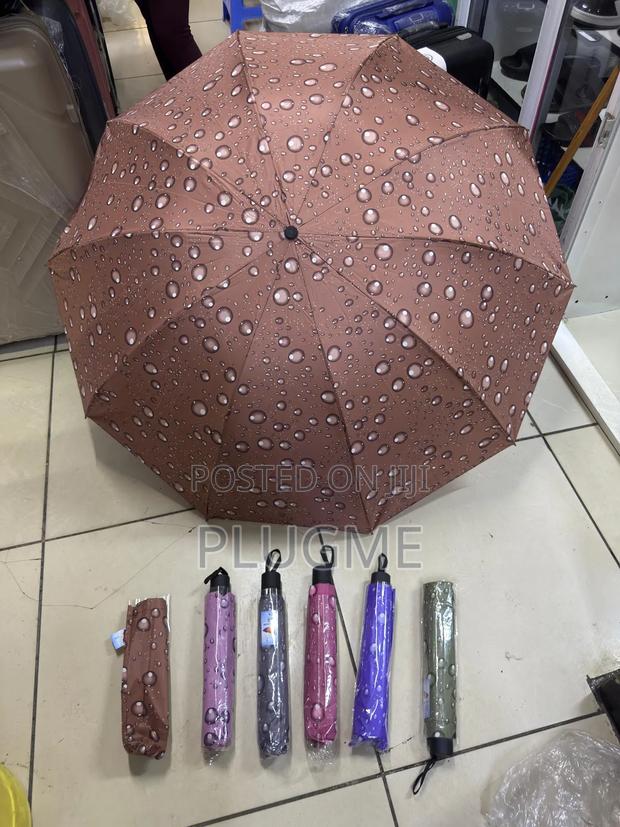 Foldable Large Strong Umbrella 2-3 Adults - thumbnail 2