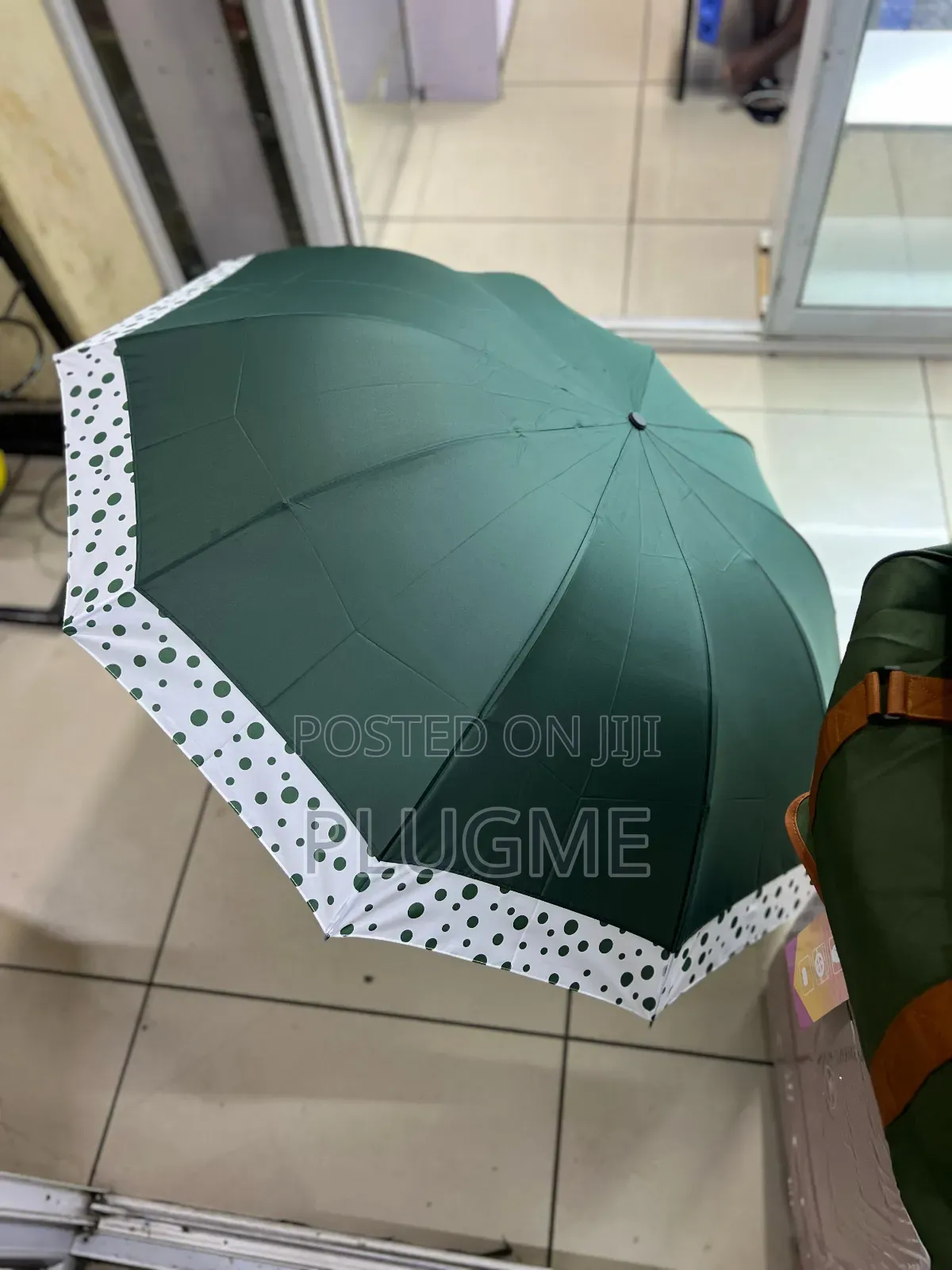 Foldable Large Floral Strong Umbrella (2-3) Adults
