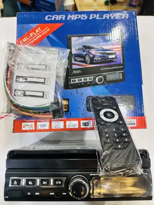 7 Inch Retractable Screen Car Radio – Single Din