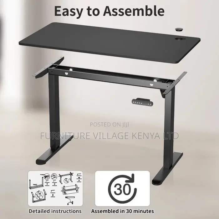 Office Desk; 160cm Height Adjustable Electric Standing Desk