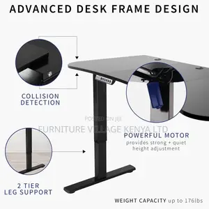 Office Desk; 160cm Height Adjustable Electric Standing Desk