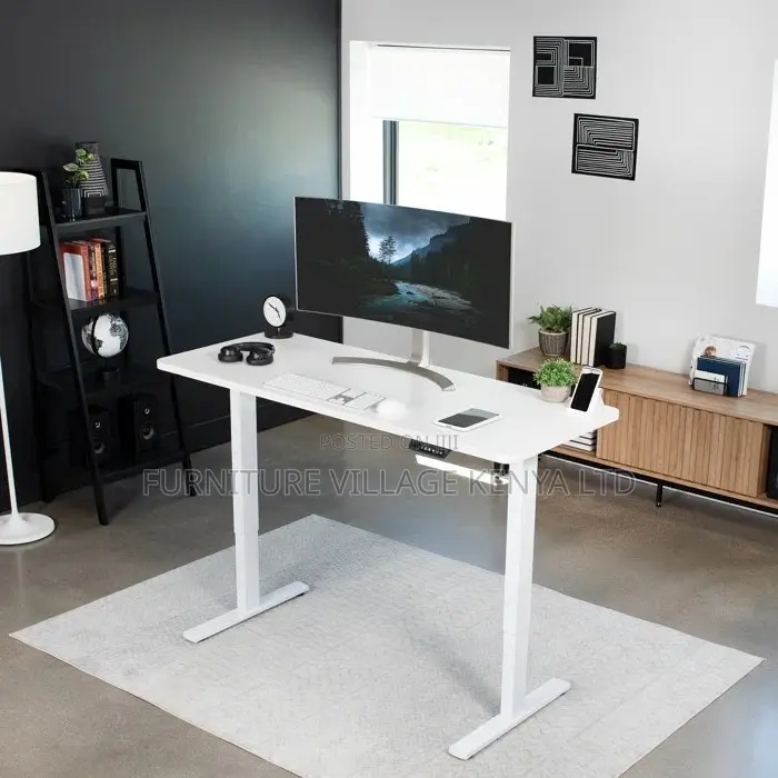Office Desk; 160cm Height Adjustable Electric Standing Desk