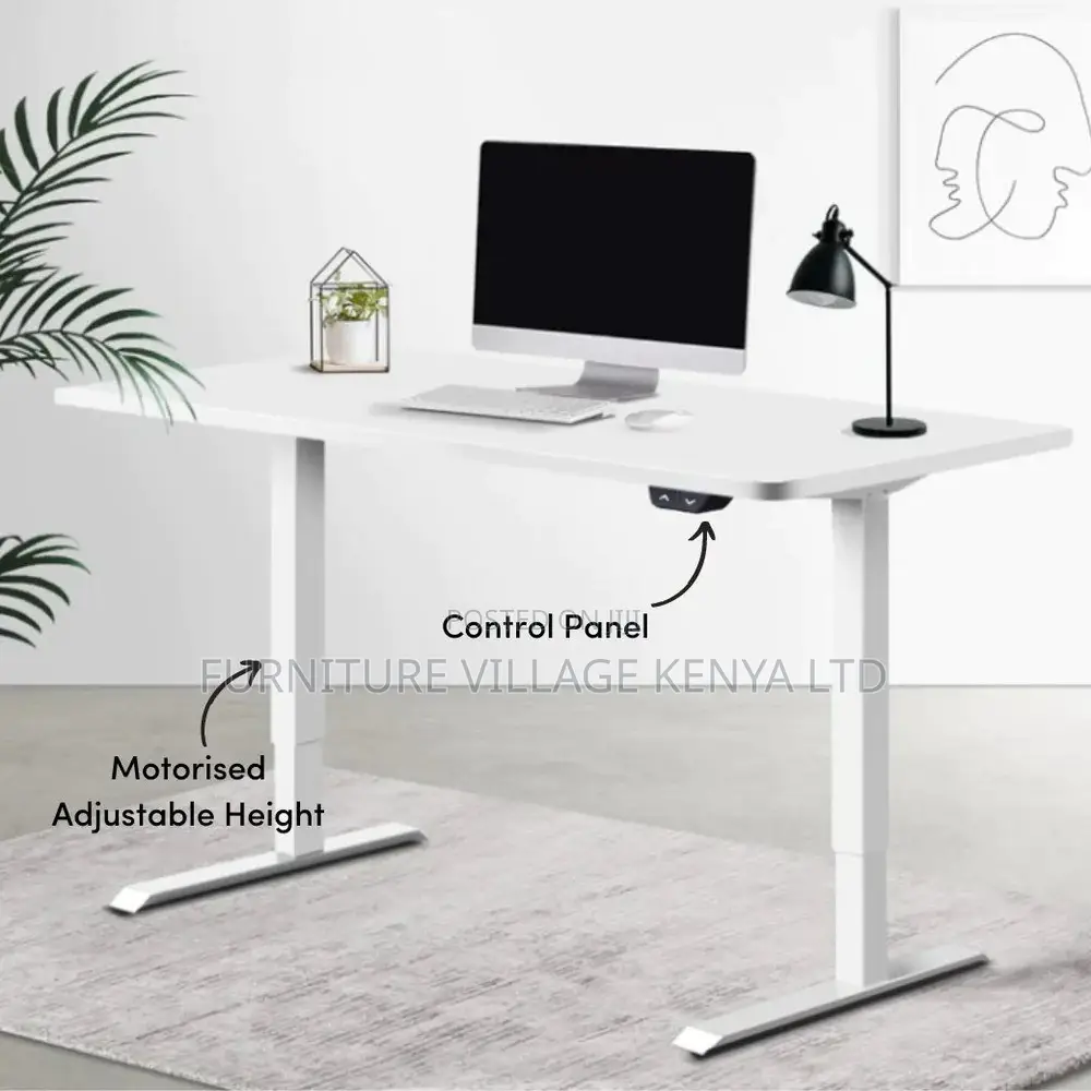 Office Desk; 160cm Height Adjustable Electric Standing Desk